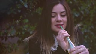 Eager Tourist Giorgia Roma Takes Luca Ferrero’s Thick Cock In Her Tight Ass And Mouth On Roman Streets