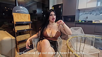 Seductive Colombian Stepmom Antonella Jones Teases Jhon Ford With Intense Blowjob And Passionate Doggy And Missionary Fucking