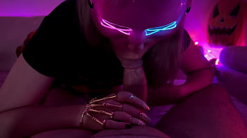 Spooky Halloween Bunny’s Eager Mouth