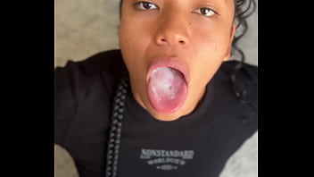 Sweet Brunette Steps In: My Stepsister’s Best Friend’s Delectable Blowjob – Amateur Couple Nysdel