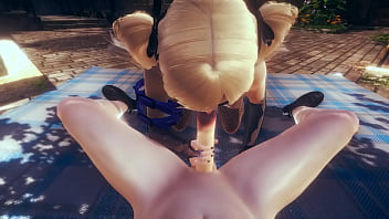 Fischl’s Intimate Pov: A Sensual Blowjob And Facial Climax In Genshin Impact Anime Style