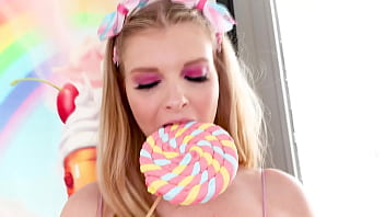 Harlow West’s No Hands Blowjob: Swallowing A Massive Cum Load In Pov