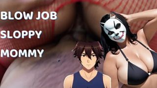 Soaking Wet Blowjob For My Stepson