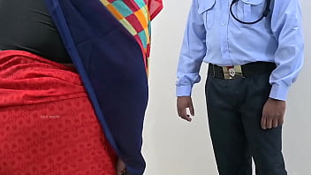 Seductive Security Guard Receives Intimate Hand Relief From Tempting Maid