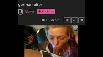 German Blonde Bombshell’s Intense Blowjob