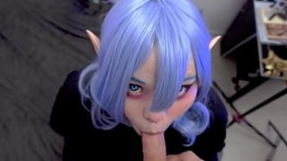 Goth Elf Furiyssh’s Sinful Suck Session