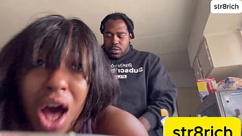 Deep Throat Delight: Hood Babe Takes It All