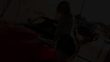 Car-loving Cock Queen: A Wild Ride Of Sucking And Fucking