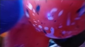 Sucking On A Big Indian Balloon