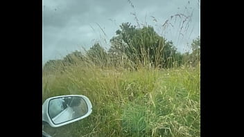 Nervous Stepmother’s Public Parking Blowjob