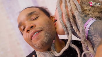 Tattooed Beauty Gets Her Tight Ass Stretched By A Massive Black Cock