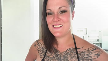 Kali Danes’ Inked Curves And Massive Cock Pov Blowjob Ending In A Greedy Swallow