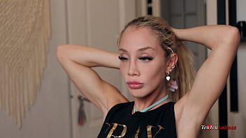 Slim Blonde Barbie Doll Gives Intense Blowjob And Rough Hardcore Fuck